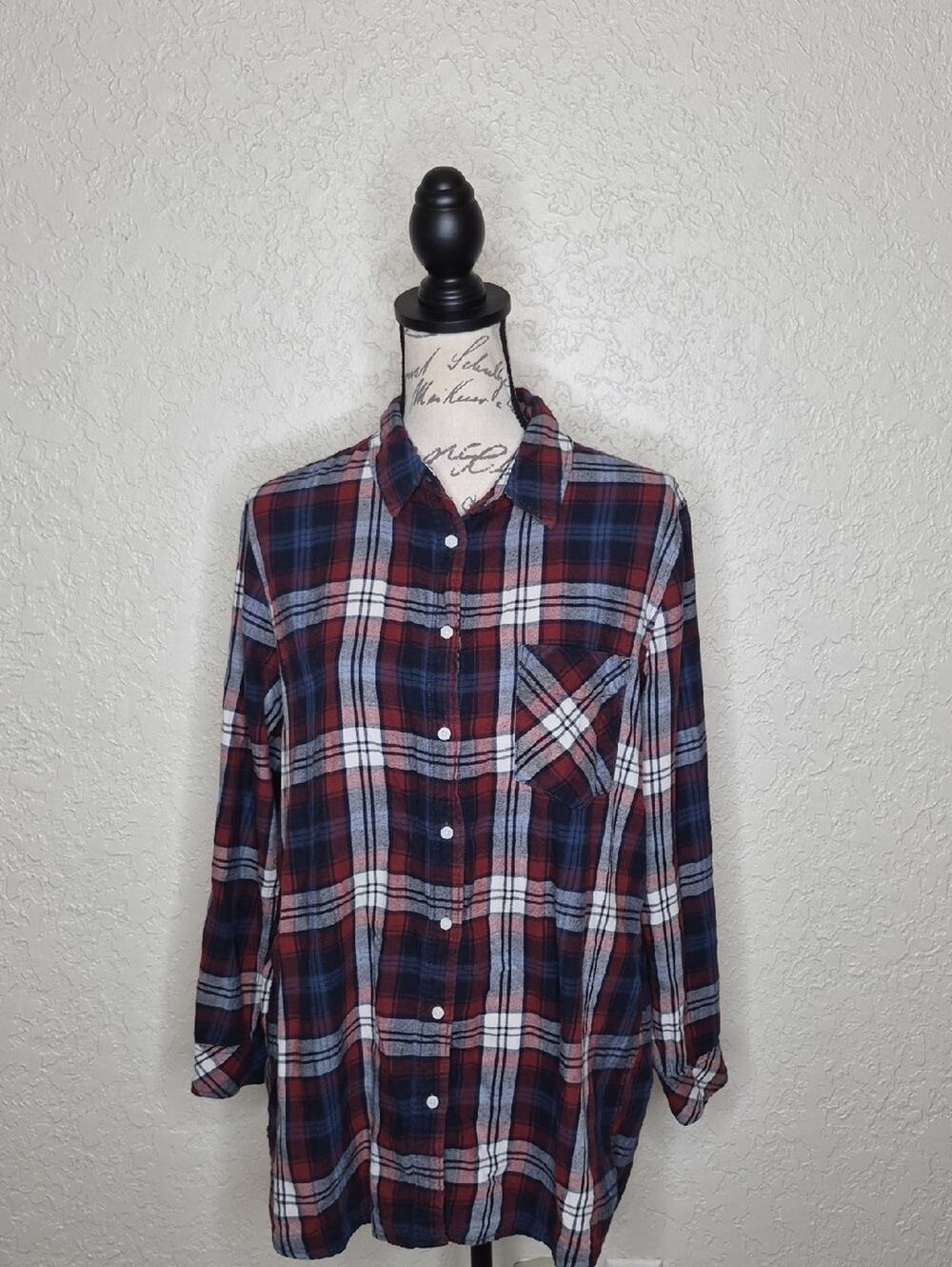 L.O.G.G. Label Of Graded Goods H&M Plaid Shirt Size 12